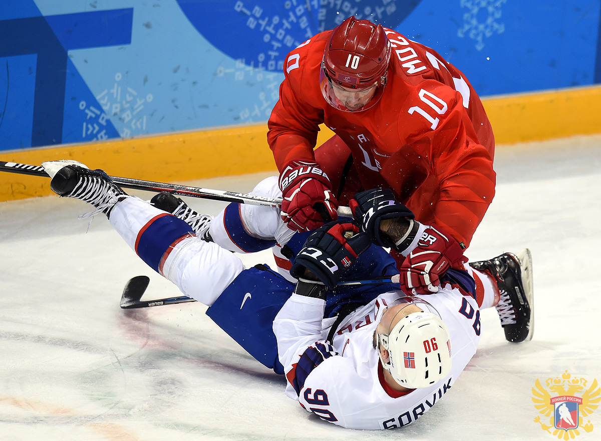 2018 OLYMPIC GAMES. OLYMPIC ATHLETES FROM RUSSIA - NORWAY - 6:1