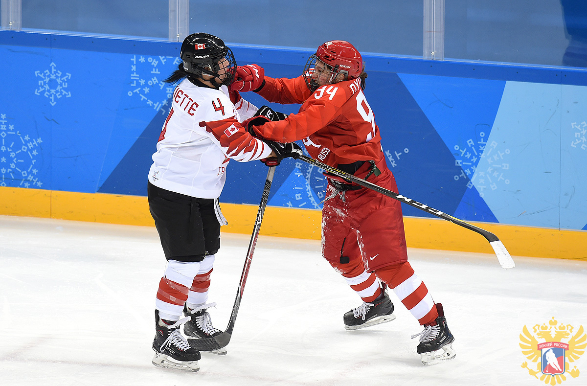 2018 OLYMPIC GAMES. CANADA W - OLYMPIC ATHLETES FROM RUSSIA W - 5:0